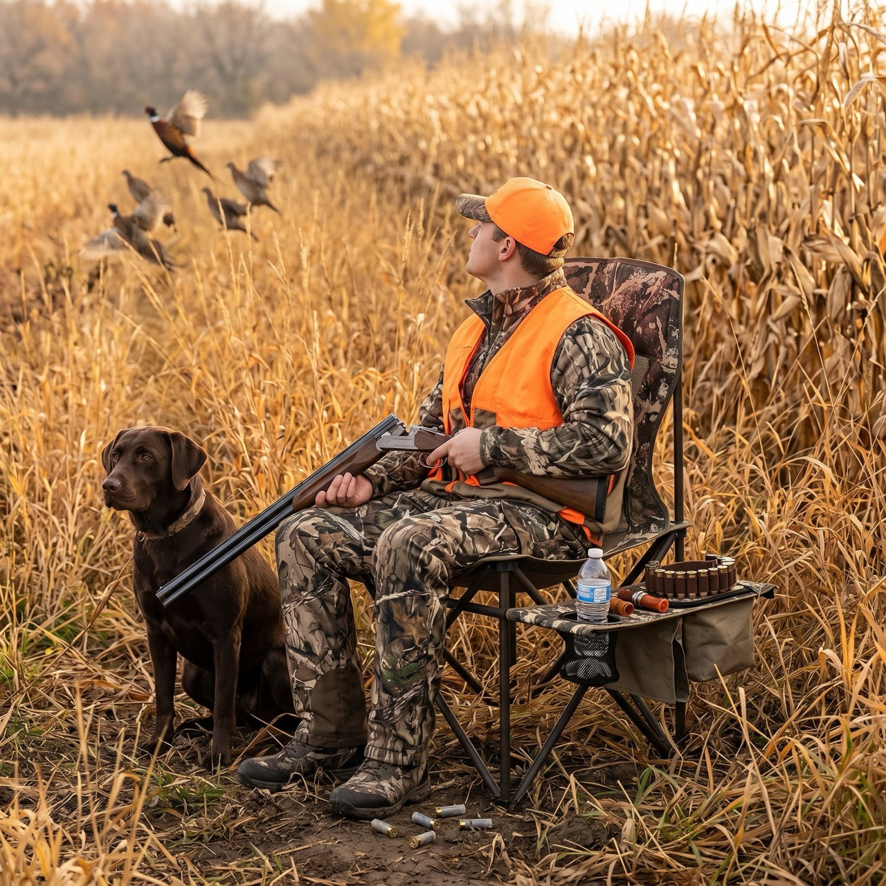 Axis Hunting Chair - AXS Camo™ Shroud Ranger