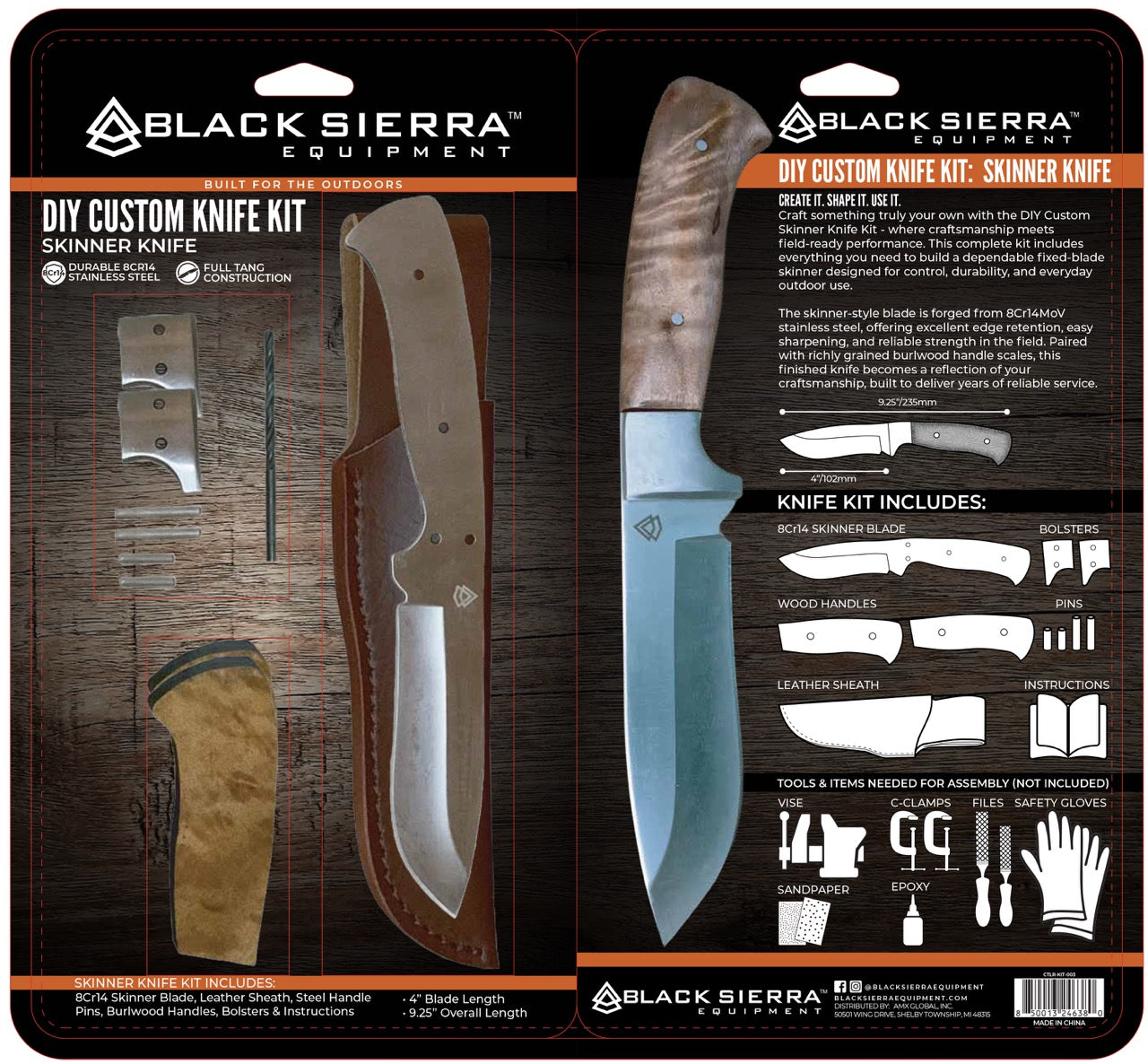 Skinner Knife Build Kit