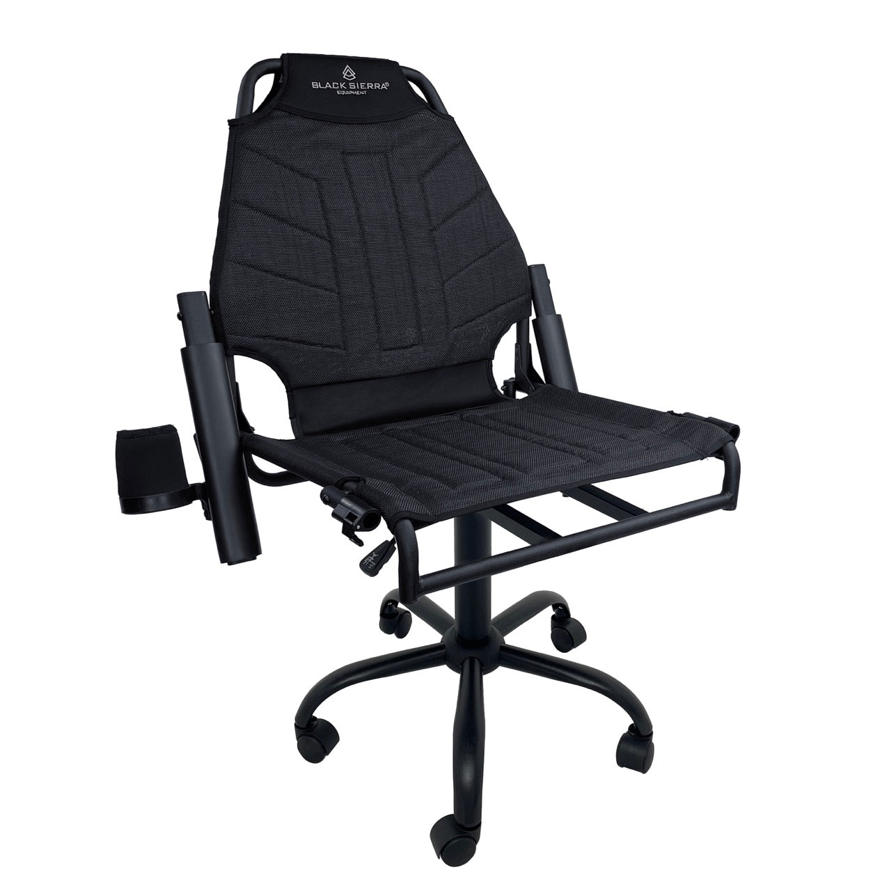 Hi-Line Wheeled Swivel Blind Chair