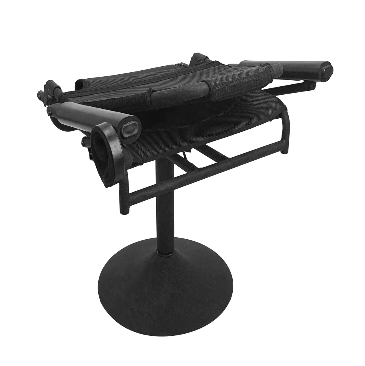 Hi-Line Elevated Swivel Blind Chair
