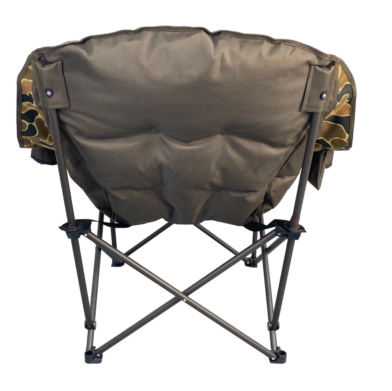 Heated Comfort Cloud Chair - AXS Camo™ Heritage Field/Brown Fleece