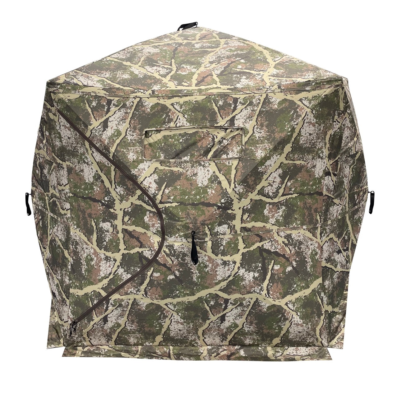 Stealth 6 Hub Hunting Blind - AXS Camo™ Shroud Ranger