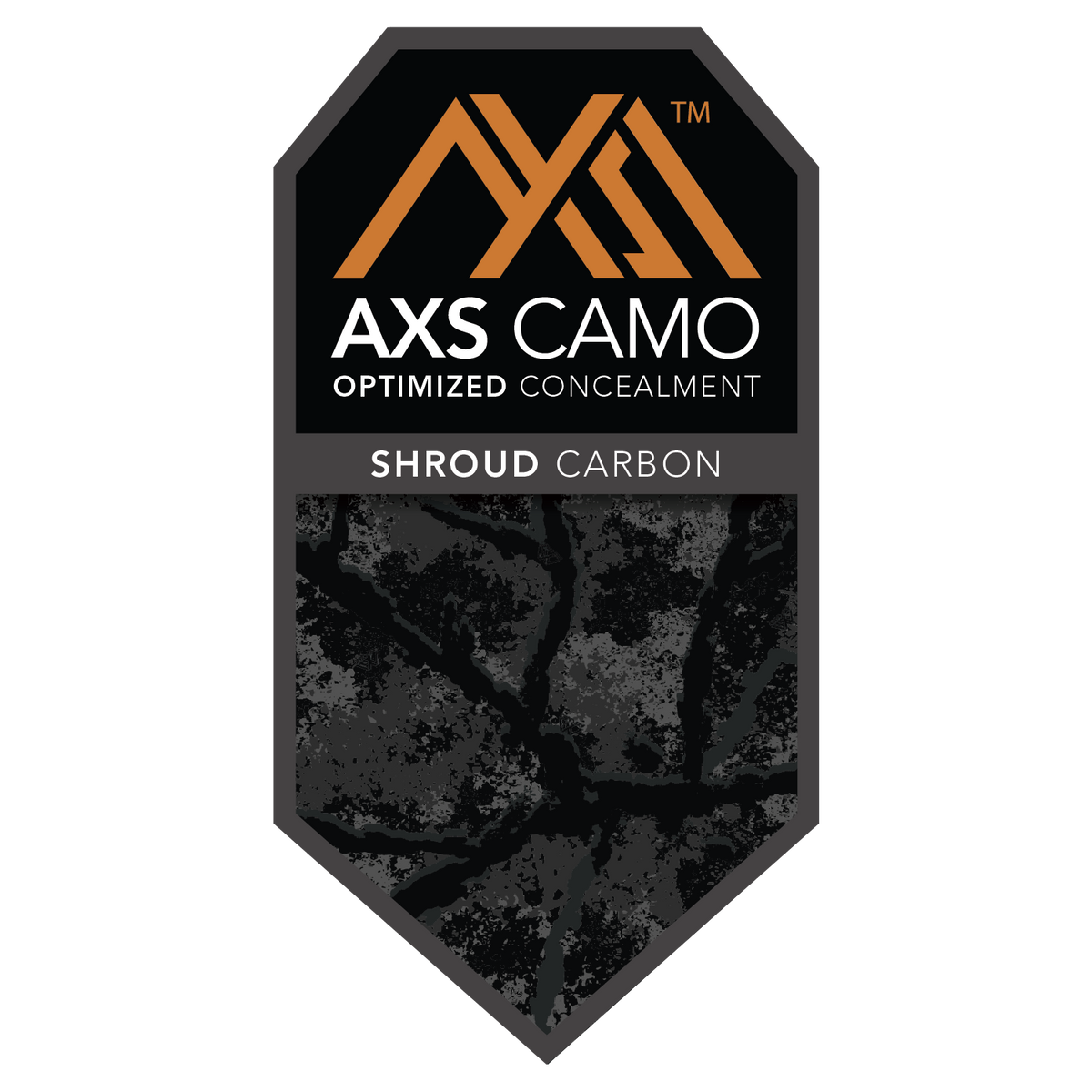 Voyageur Ventback Fishing Chair - AXS Camo™ Shroud Carbon