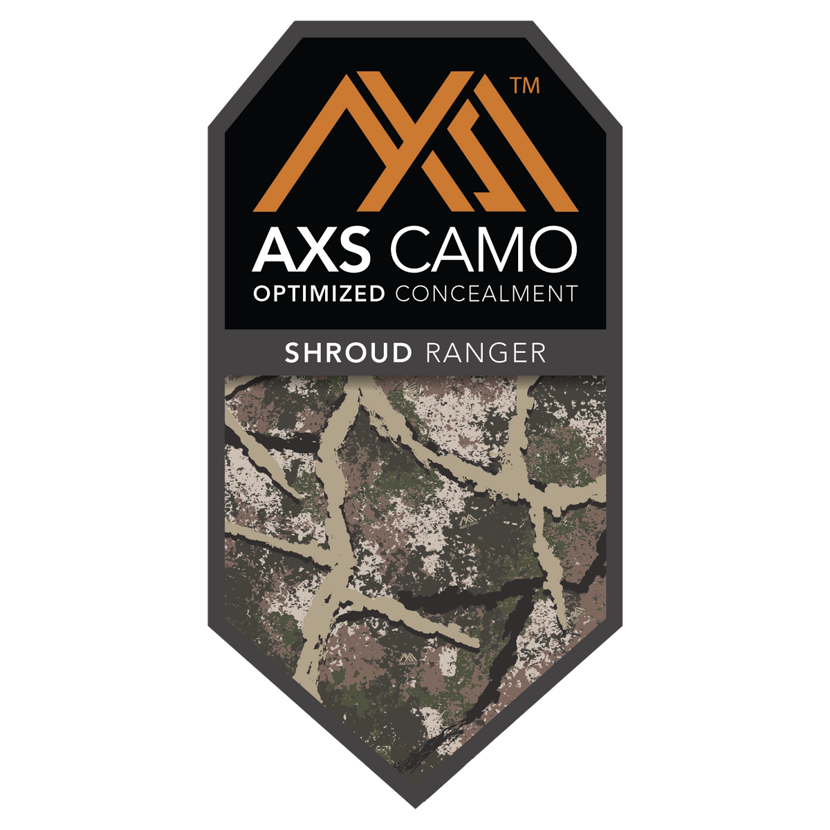 Stealth 5 Hub Hunting Blind - AXS Camo™ Shroud Ranger