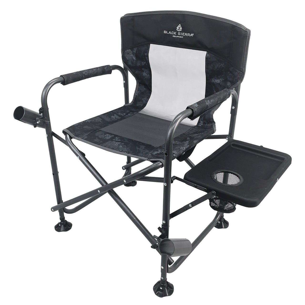 Voyageur Ventback Fishing Chair - AXS Camo™ Shroud Carbon