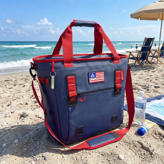 Stars & Stripes Glacier 40 Tote Cooler