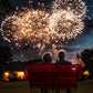 Stars & Stripes Doublewide Padded Sofa