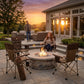 Solstice Mesa Mammoth Hardarm Chair - Brown
