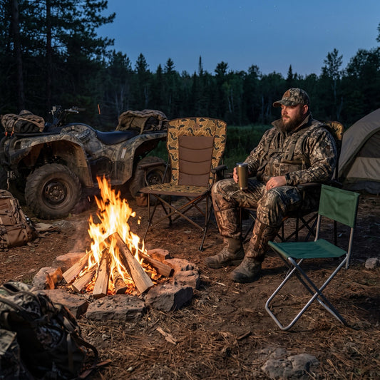 Mesa Mammoth Hardarm Chair - AXS Camo™ Heritage Field