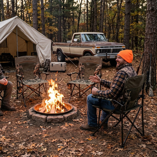 Alpha Ventback Hardarm Chair - AXS Camo™ Shroud Ranger