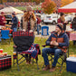 Heated Alpha Hardarm Chair, Red Buffalo Check