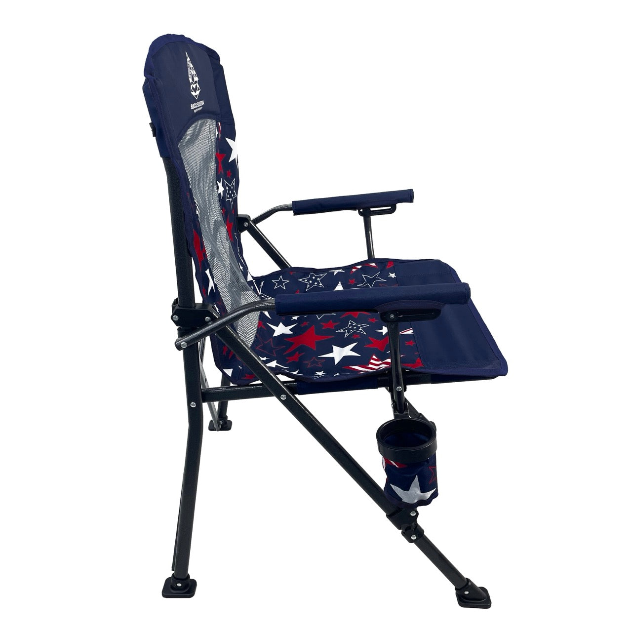 Stars & Stripes Alpha Ventback Hardarm Chair