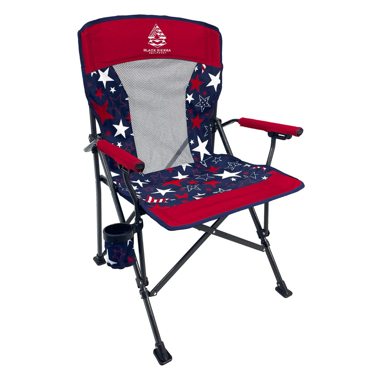 Stars & Stripes Alpha Ventback Hardarm Chair