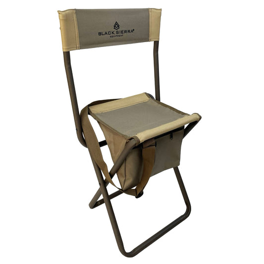 High Back Shooter Stool