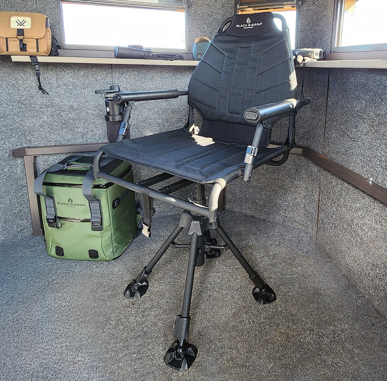 Hi-Line Swivel Blind Chair