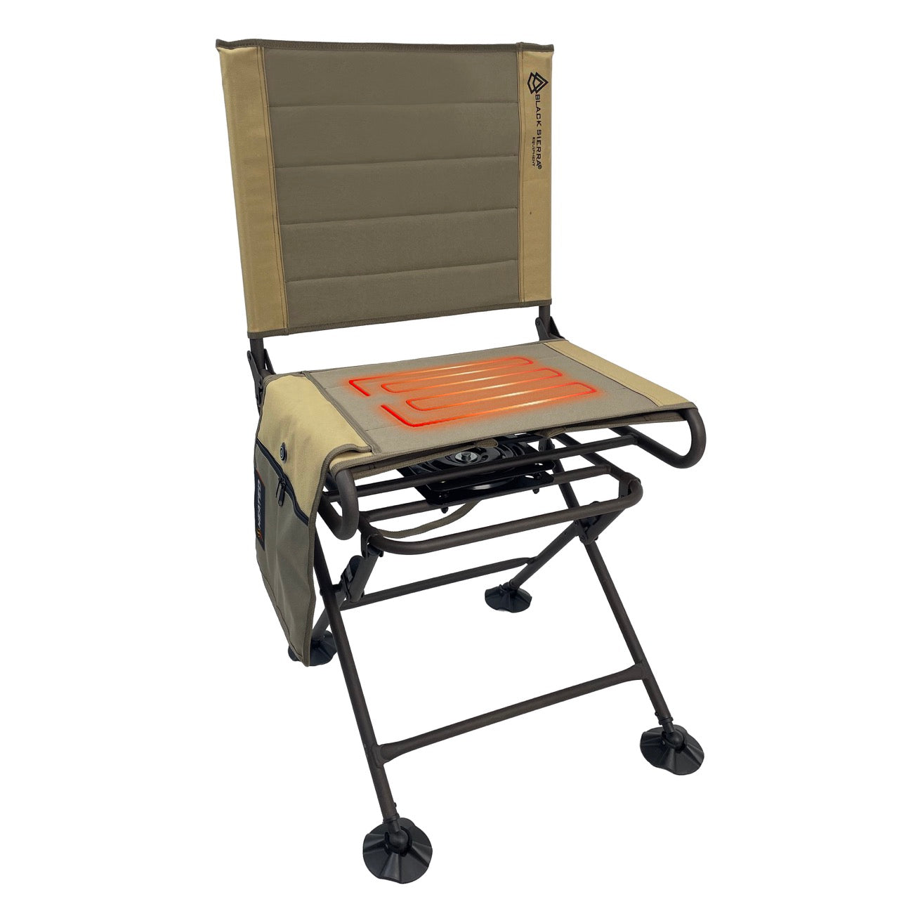 Heated Engage Swivel Blind Chair