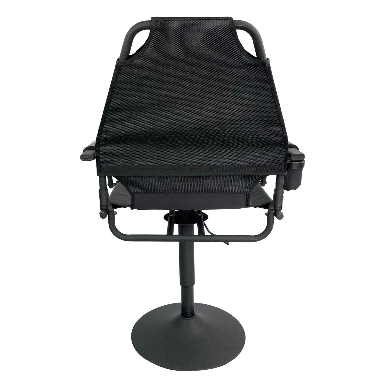 Hi-Line Elevated Swivel Blind Chair