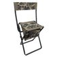 High Back Shooter Stool - AXS Camo™ Shroud Ranger