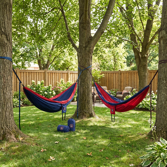 Stars & Stripes Portable Double Hammock