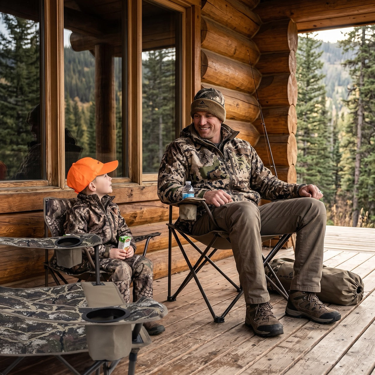 Big Boy Hunting Chair - AXS Camo™ Shroud Ranger