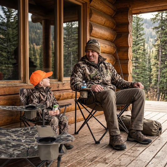 Big Boy Hunting Chair - AXS Camo™ Shroud Ranger