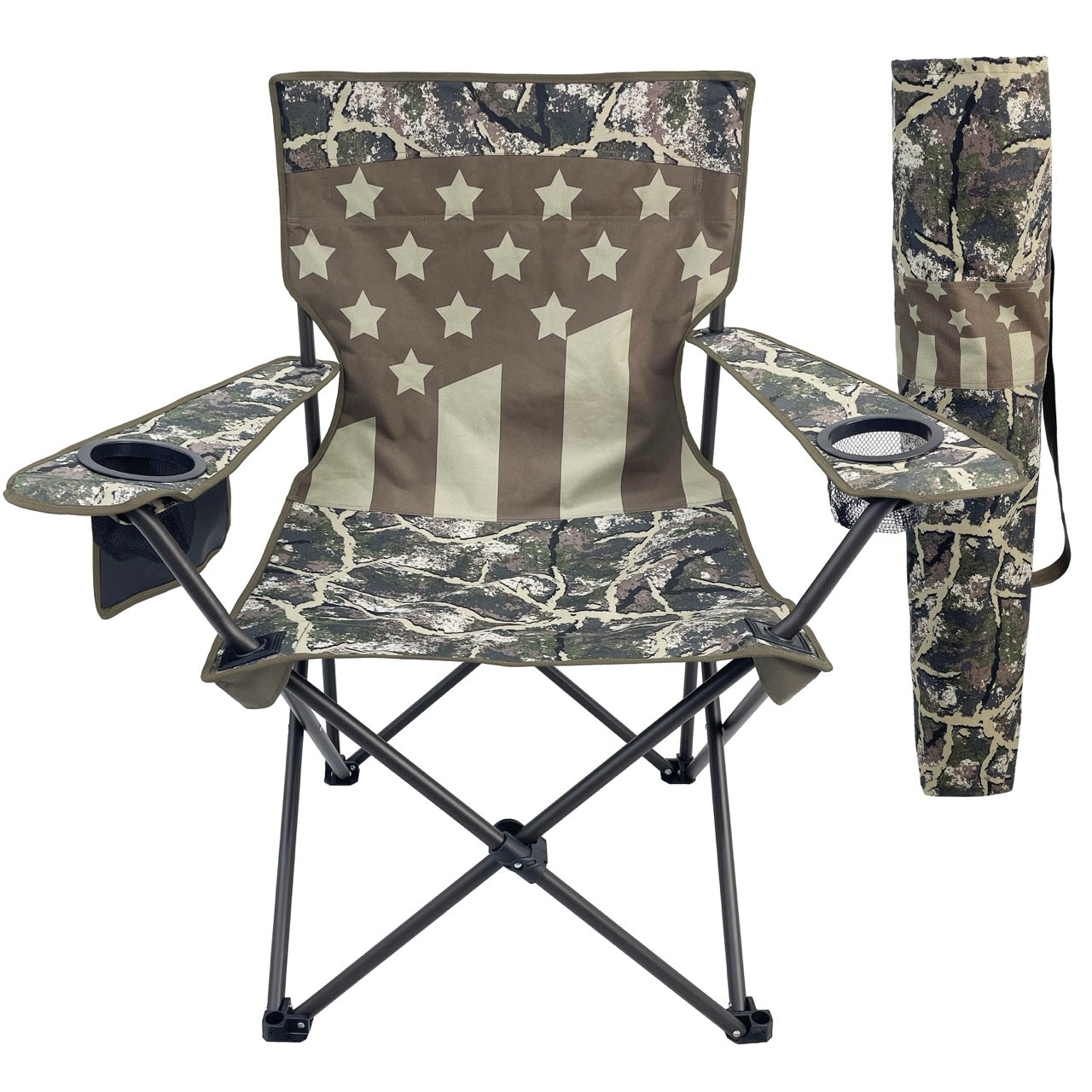 Stars & Stripes Old Glory Chair - AXS Camo™ Shroud Ranger