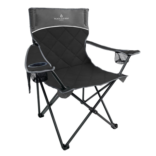 XL Padded Quilted Quad Chair