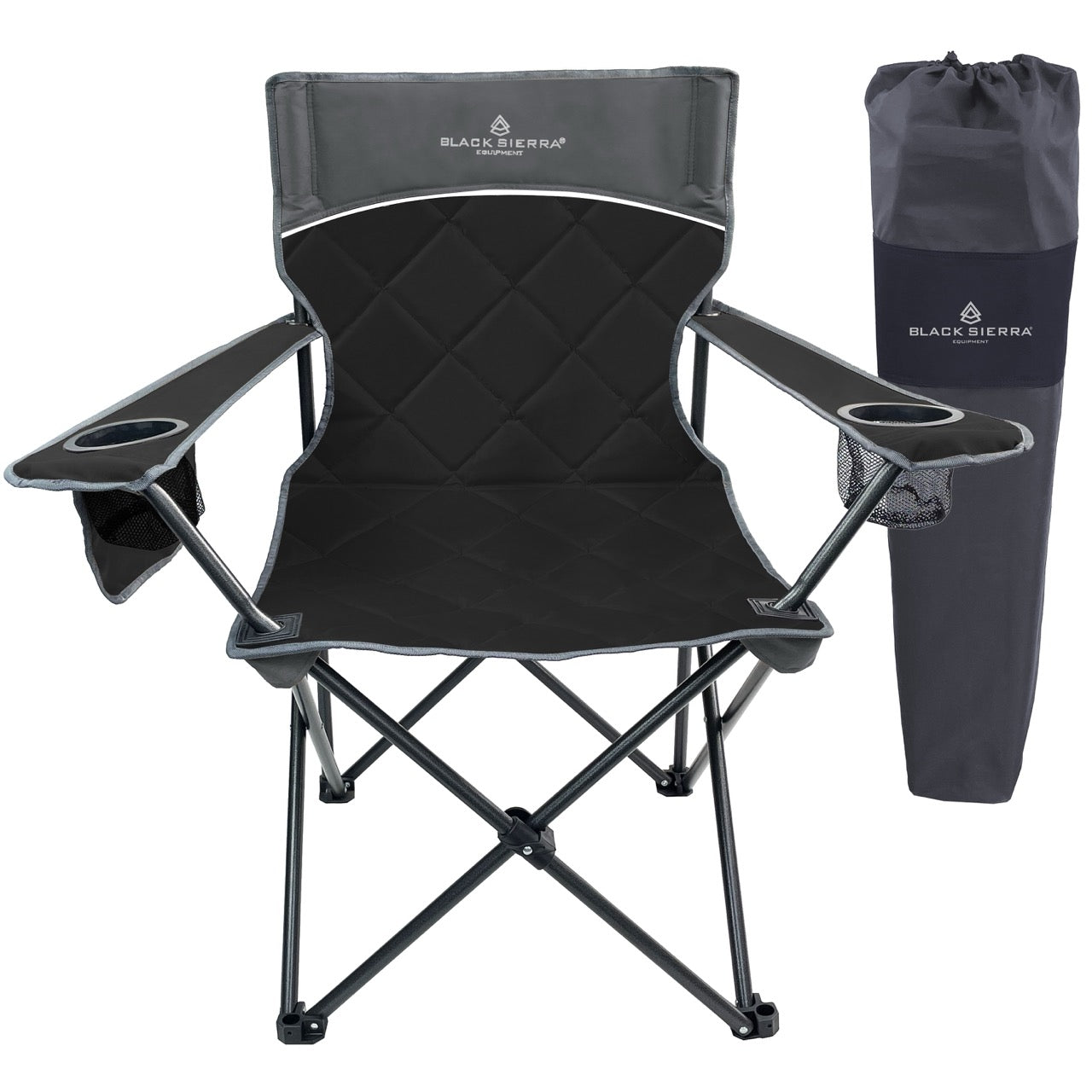 XL Padded Quilted Quad Chair