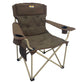 Solstice Silverback XL Padded Chair - Brown