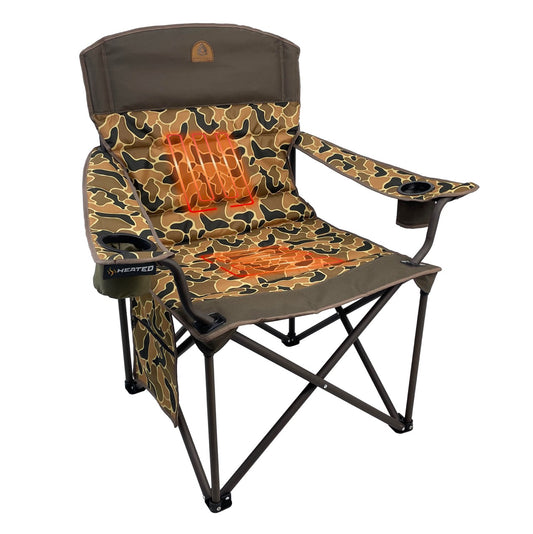 Heated Silverback XL Padded Chair - AXS Camo™ Heritage Field