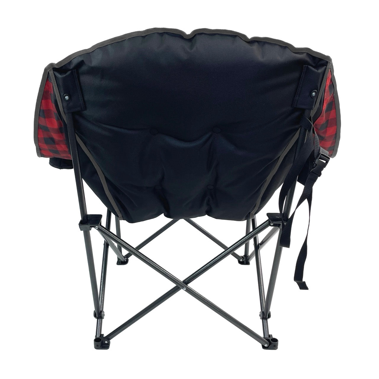 Comfort Cloud Chair - Red Buffalo Check/Black Fleece