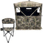 Stealth 5 2-Person Hunting Blind and Tri-Lite Stool Combo - AXS Camo™ Shroud Ranger