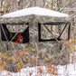 Stealth 5 Hub Hunting Blind - AXS Camo™ Shroud Ranger