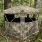 Stealth 6 Hub Hunting Blind - AXS Camo™ Shroud Ranger