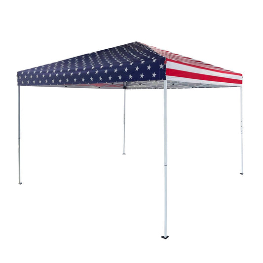 Stars & Stripes 10’ X 10’ Straight Leg Canopy