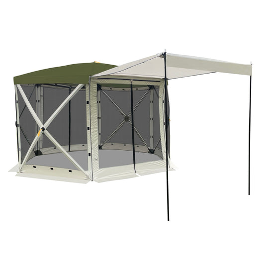 Outpost 6-Sided Awning XPress Set Screen House