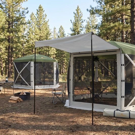Outpost 6-Sided Awning XPress Set Screen House