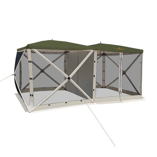 Outpost Doublerow 16' x 8' XPress Set Screen House