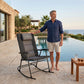 XL Padded Leanback Rocker