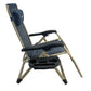Solstice XL Padded Zero Gravity Chair - Blue