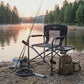 Voyageur Ventback Fishing Chair - AXS Camo™ Shroud Carbon